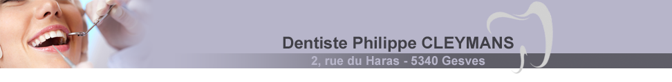 Dentiste Philippe Cleymans, Gesves